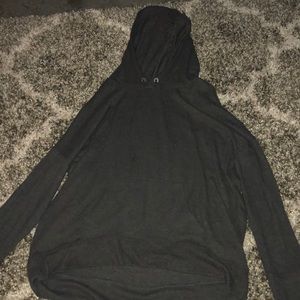 Dark grey super soft hoodie